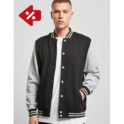 Build Your Brand BY015 Sweat College Jacket Build Your Brand BY015 Sweat College Jacket