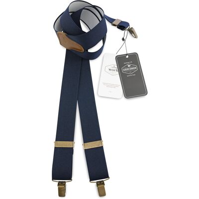 Sir Redman SR35008 WORK bretels marineblauw elastiek Sir Redman SR35008 WORK bretels marineblauw elastiek