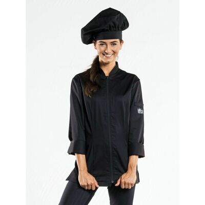Chaud Devant 953 Chef Jacket Lady Monza Black Chaud Devant 953 Chef Jacket Lady Monza Black