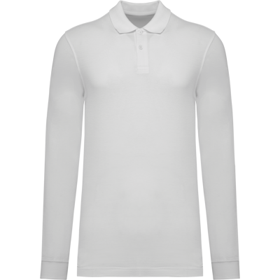 Kariban K2027 Bio180 piqué herenpolo lange mouwen Kariban K2027 Bio180 piqué herenpolo lange mouwen