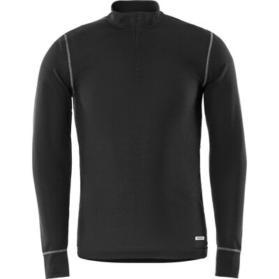FRISTADS 127355 T-shirt lange mouwen met korte rits 789 OF FRISTADS 127355 T-shirt lange mouwen met korte rits 789 OF