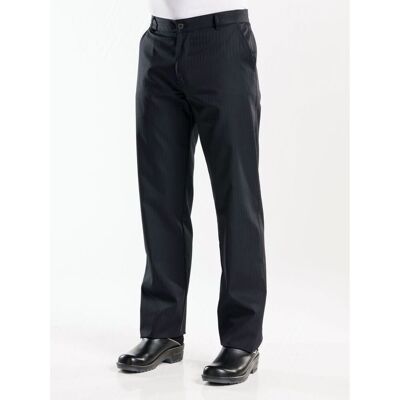 Chaud Devant 133 Chef Pants Santino Black Chaud Devant 133 Chef Pants Santino Black
