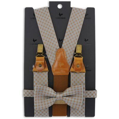 Sir Redman SR20186 ( SRCOMBI20186B ) bretels combi pack Modern Gentleman hazel Sir Redman SR20186 ( SRCOMBI20186B ) bretels combi pack Modern Gentleman hazel