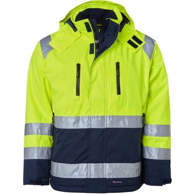 Top Swede: 122 Jacket, Maat XS Geel/Navy Top Swede: 122 Jacket, Maat XS Geel/Navy