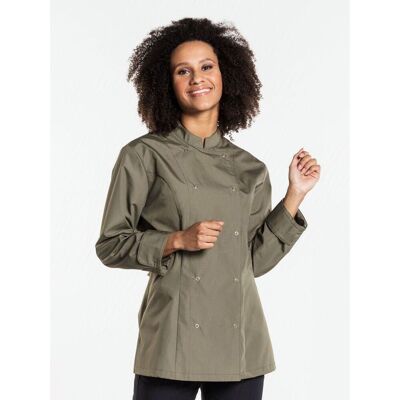 Chaud Devant Basix 918 Chef Jacket Lady Poco Dark Olive Chaud Devant Basix 918 Chef Jacket Lady Poco Dark Olive