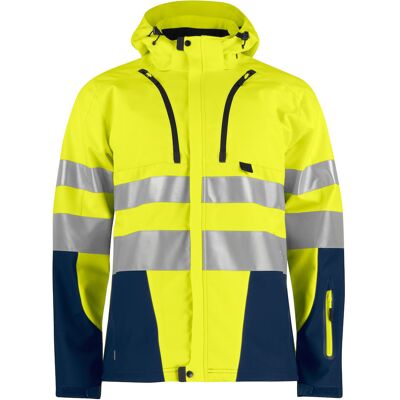 ProJob 646419 6419 ONGEVOERDE SIGNALISATIESOFTSHELL EN ISO 20471 KLASSE 3 ProJob 646419 6419 ONGEVOERDE SIGNALISATIESOFTSHELL EN ISO 20471 KLASSE 3