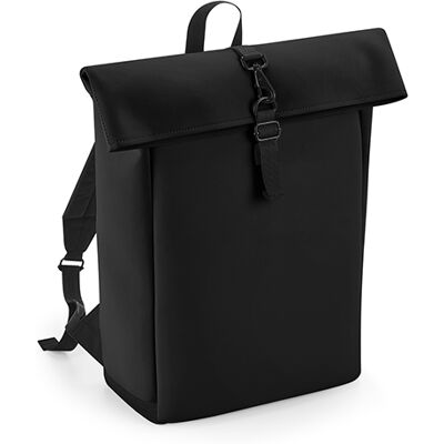 BagBase BG335 Matte PU Roll-Top Backpack BagBase BG335 Matte PU Roll-Top Backpack