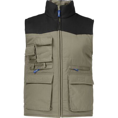 ProJob 642806 2806 GEVOERDE VEST MET CONTRAST ProJob 642806 2806 GEVOERDE VEST MET CONTRAST
