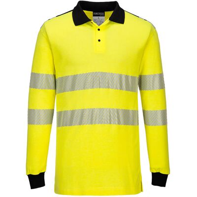 Portwest FR702 PW3 FR Modaflame Hi-Vis Polo Shirt Portwest FR702 PW3 FR Modaflame Hi-Vis Polo Shirt