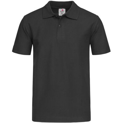 Stedman Kids Polo Wit XS - Kinder Poloshirt Stedman Kids Polo Wit XS - Kinder Poloshirt