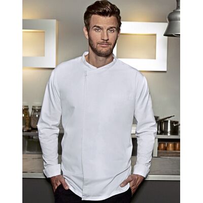 Karlowsky KY121 Long-Sleeve Throw-Over Chef Shirt Basic Karlowsky KY121 Long-Sleeve Throw-Over Chef Shirt Basic