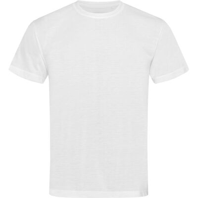 Stedman Wit S Katoen Touch T-Shirt Stedman Wit S Katoen Touch T-Shirt