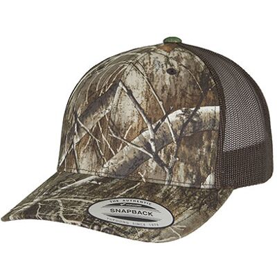 FLEXFIT FX6606RC YP Classics Realtree Camo Retro Trucker Cap FLEXFIT FX6606RC YP Classics Realtree Camo Retro Trucker Cap