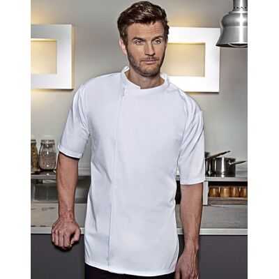Karlowsky KY122 Short-Sleeve Throw-Over Chef Shirt Basic Karlowsky KY122 Short-Sleeve Throw-Over Chef Shirt Basic
