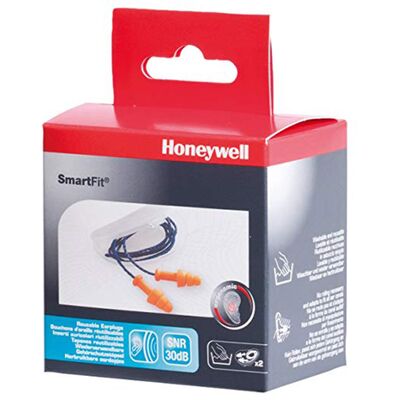 HONEYWELL 23504 Oordoppen voor meervoudig gebruik - blisterverpakking (PSS 1030273) HONEYWELL 23504 Oordoppen voor meervoudig gebruik - blisterverpakking (PSS 1030273)