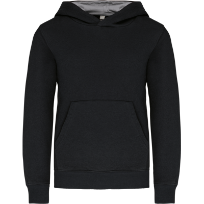 Kariban K453 Kinder Sweater met gecontrasteerde capuchon Kariban K453 Kinder Sweater met gecontrasteerde capuchon