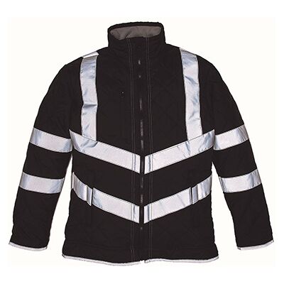 YOKO YK706 Hi-Vis Kensington Jacket With Fleece Lining YOKO YK706 Hi-Vis Kensington Jacket With Fleece Lining
