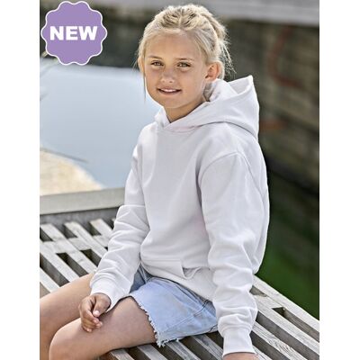 Tee Jays TJ5152K Junior UNLABELED Hooded Sweatshirt Tee Jays TJ5152K Junior UNLABELED Hooded Sweatshirt