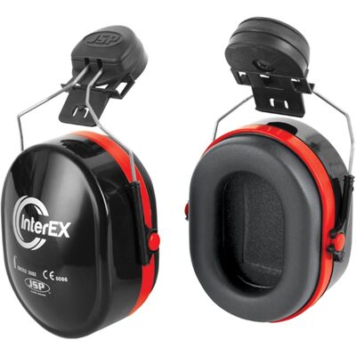 JSP AEK020-005-400 Gehoorkap Zwart/Red JSP AEK020-005-400 Gehoorkap Zwart/Red