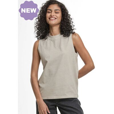 Build Your Brand BY429 Ladies Vintage Washed Sleeveless Tee Build Your Brand BY429 Ladies Vintage Washed Sleeveless Tee