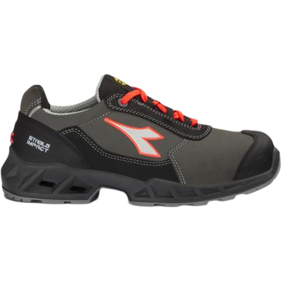 Diadora Utility Shark Stable Leat S3 - Nero-Rosso - 47 - Veiligheidsschoenen Diadora Utility Shark Stable Leat S3 - Nero-Rosso - 47 - Veiligheidsschoenen