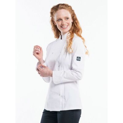 Chaud Devant Basix 974 Chef Jacket Lady Poco White Chaud Devant Basix 974 Chef Jacket Lady Poco White