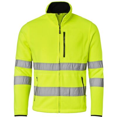 Top Swede: 4642 Fleece Hi-Vis, Maat XS Geel Top Swede: 4642 Fleece Hi-Vis, Maat XS Geel