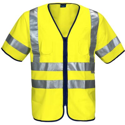 ProJob 646707 6707 SIGNALISATIEHESJE MET MOUWEN EN ISO 20471 KLASSE 3 ProJob 646707 6707 SIGNALISATIEHESJE MET MOUWEN EN ISO 20471 KLASSE 3