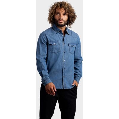 Lemon & Soda L&S Denim Shirt LS for him LEM3960 Lemon & Soda L&S Denim Shirt LS for him LEM3960