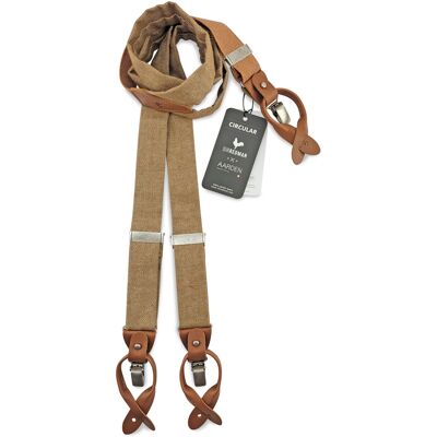 Sir Redman SR21365 x Aarden bretels Sustainable Stan brown Sir Redman SR21365 x Aarden bretels Sustainable Stan brown