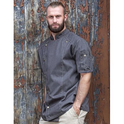 Karlowsky KY150 Short-Sleeved Chef´s Jacket Jeans Style Karlowsky KY150 Short-Sleeved Chef´s Jacket Jeans Style