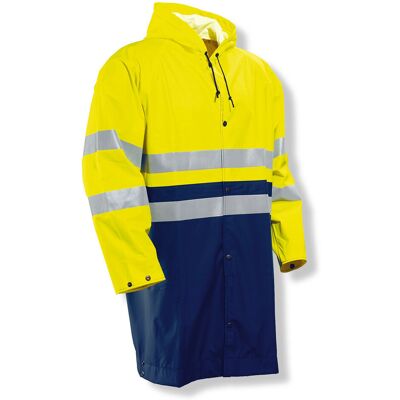 Jobman 65156558 1565 Hi-Vis Raincoat Jobman 65156558 1565 Hi-Vis Raincoat