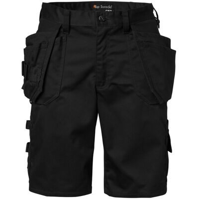 Top Swede: 508 Craftsmen Shorts, Maat 44 Zwart Top Swede: 508 Craftsmen Shorts, Maat 44 Zwart