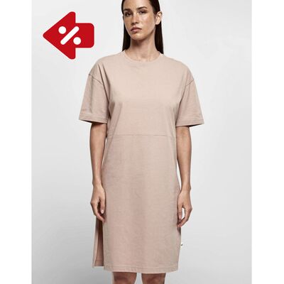 Build Your Brand BY181 Ladies´ Organic Oversized Slit Tee Dress Build Your Brand BY181 Ladies´ Organic Oversized Slit Tee Dress