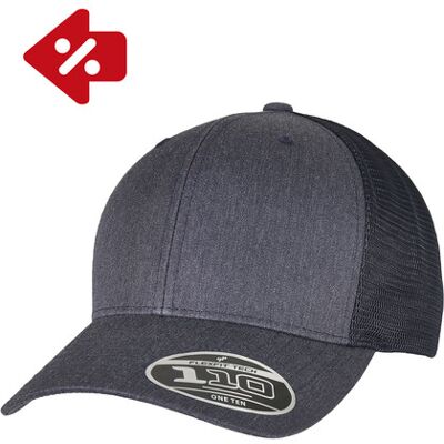 FLEXFIT FX110PT 110 Flexfit Melange Trucker Cap FLEXFIT FX110PT 110 Flexfit Melange Trucker Cap