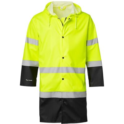 Top Swede: 181 Regenjas Hi-Vis, Maat XS Geel/Zwart Top Swede: 181 Regenjas Hi-Vis, Maat XS Geel/Zwart