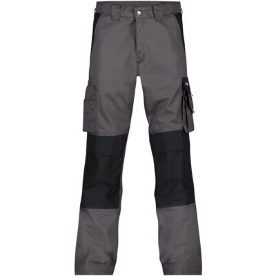 DASSY 200426 Boston Tweekleurige werkbroek met kniezakken - Grijs DASSY 200426 Boston Tweekleurige werkbroek met kniezakken - Grijs