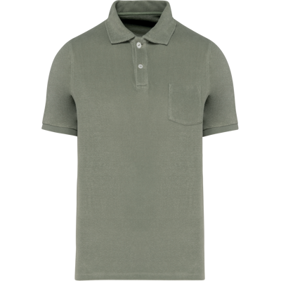 Native Spirit NS227 Ecologische badstof herenpolo Native Spirit NS227 Ecologische badstof herenpolo