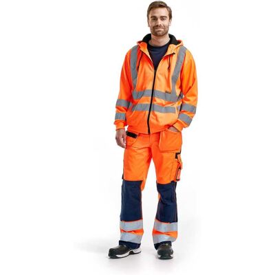 Blaklader 3346 Hooded Sweatshirt High Vis Blaklader 3346 Hooded Sweatshirt High Vis