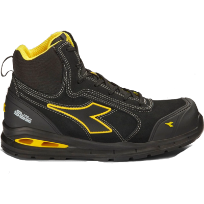 Diadora Run A.Box MSTR Mid S3S 182532 C0200 Black Diadora Run A.Box MSTR Mid S3S 182532 C0200 Black