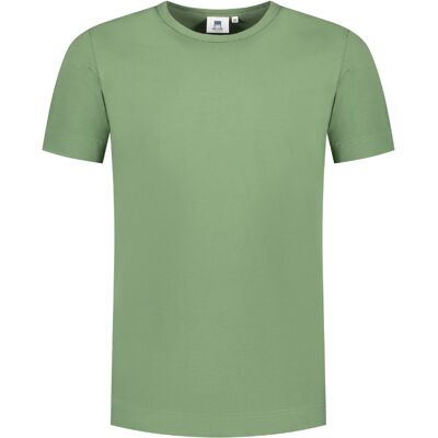Lemon & Soda L&S T-shirt Crewneck cot/elast SS for him LEM1269 - Groen Lemon & Soda L&S T-shirt Crewneck cot/elast SS for him LEM1269 - Groen