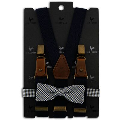 Sir Redman SR26028 Kids bretels combi pack Blue Oxfordham Sir Redman SR26028 Kids bretels combi pack Blue Oxfordham