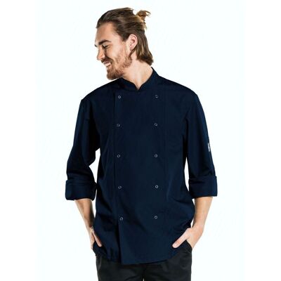 Chaud Devant Basix 249 Chef Jacket Hilton Poco Navy Chaud Devant Basix 249 Chef Jacket Hilton Poco Navy