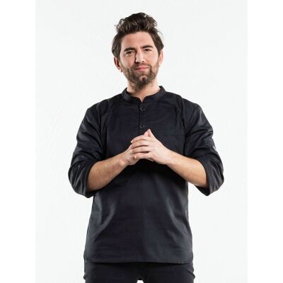 Chaud Devant 236 Chef Jacket Bujutsu Black Chaud Devant 236 Chef Jacket Bujutsu Black