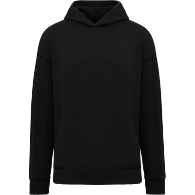 Native Spirit NS448 Duurzame uniseks oversized verwassen sweater met capuchon Native Spirit NS448 Duurzame uniseks oversized verwassen sweater met capuchon