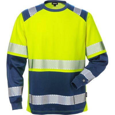 FRISTADS 129514 High vis T-shirt lange mouwen klasse 2 7457 THV FRISTADS 129514 High vis T-shirt lange mouwen klasse 2 7457 THV
