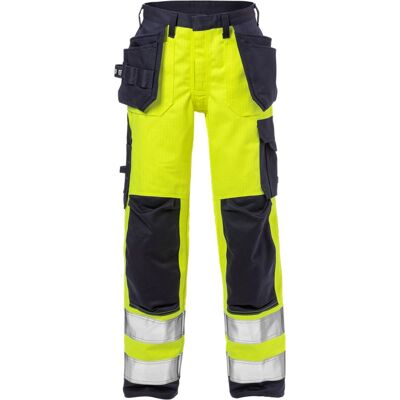 FRISTADS 125950 Flame high vis werkbroek dames klasse 2 2589 FLAM FRISTADS 125950 Flame high vis werkbroek dames klasse 2 2589 FLAM