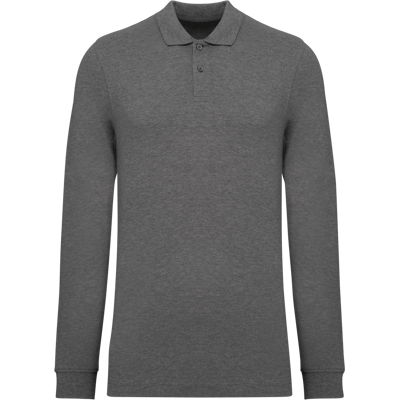 Kariban K2027A Bio180 piqué herenpolo lange mouwen Kariban K2027A Bio180 piqué herenpolo lange mouwen
