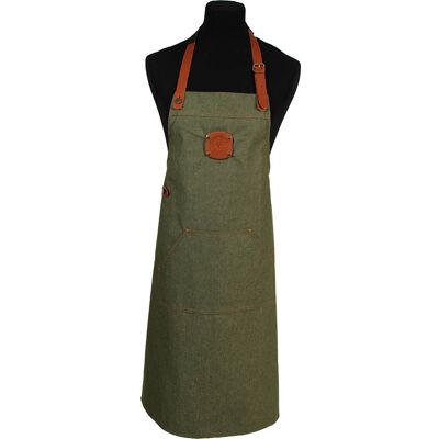 Schriks Leer-Denim-schort 3704 Schriks Leer-Denim-schort 3704
