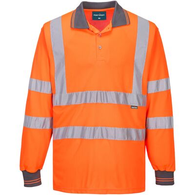 Portwest ES277 ES1 Essential Hi-Vis Polo Shirt L/M Portwest ES277 ES1 Essential Hi-Vis Polo Shirt L/M